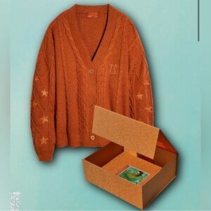 Taylor Swift, The Life of a Showgirl, Orange Cardigan, Includes CD.